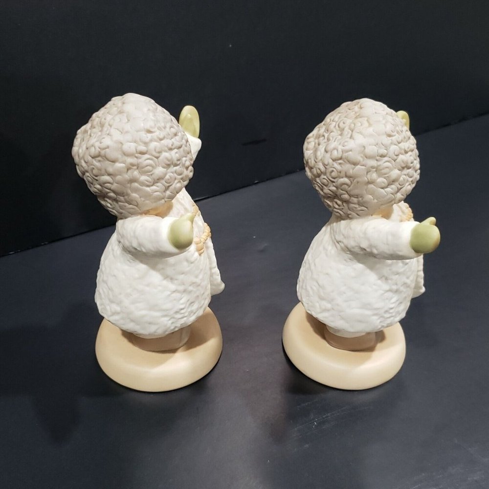 2 Enesco Memories of Yesterday Friendship Has No Boundaries 525545 1991 NIB - Picture 5 of 12